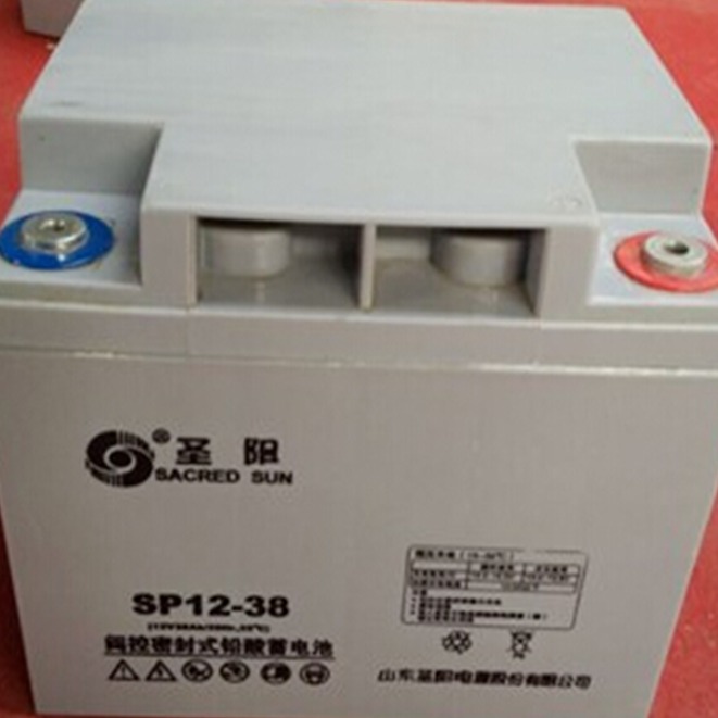 圣阳铅酸免维护蓄电池SP12-38详细说明；