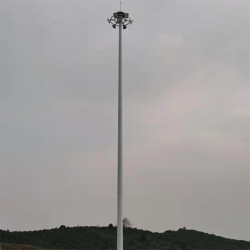 鑫永虹照明定制工程18米LED大功率高亮户外广场带自动升降智能高杆灯