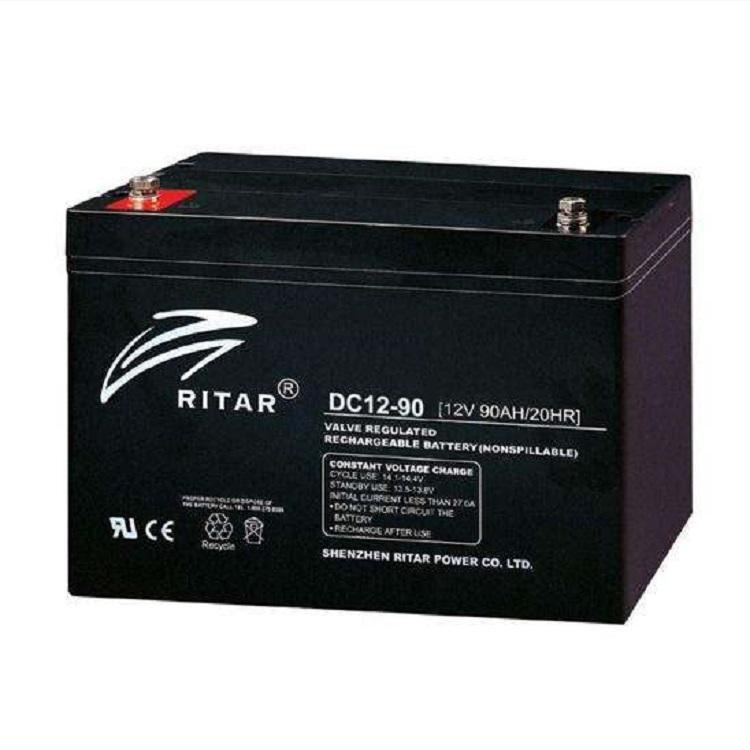 RITAR瑞达蓄电池RA12-38 12V38AH 机房基站配电柜EPS蓄电池