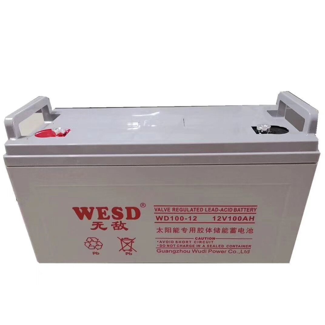 正品WESD蓄电池WD100-12 12V100AH铅酸免维护电池 代理商图片