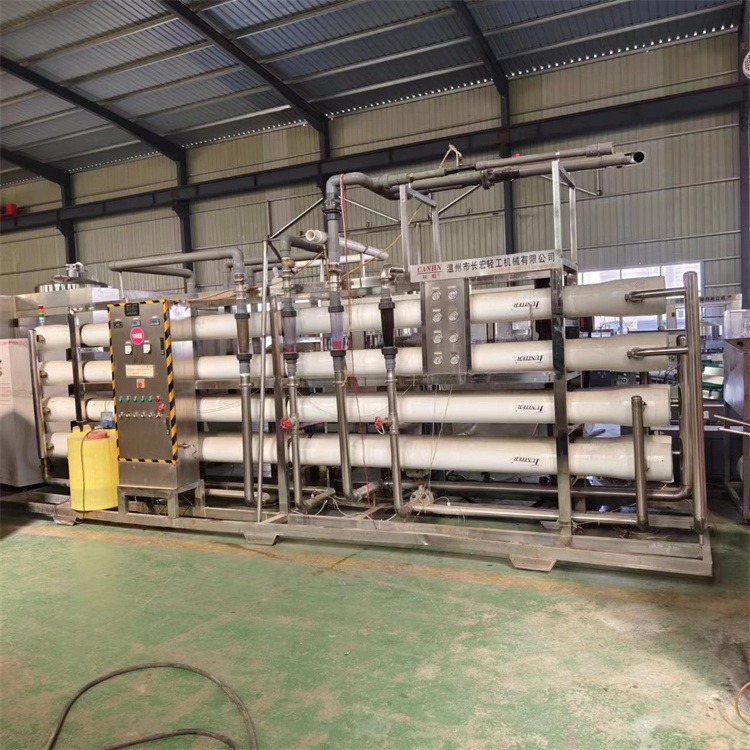 建功二手大型RO反渗透水处理设备 双级超滤装置 食品工业纯净水设备 回收图片