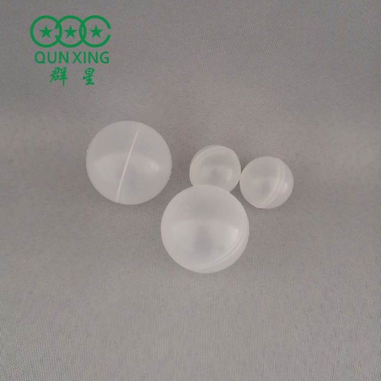 聚丙烯材质 塑料空心浮球 填料塔使用示例图9