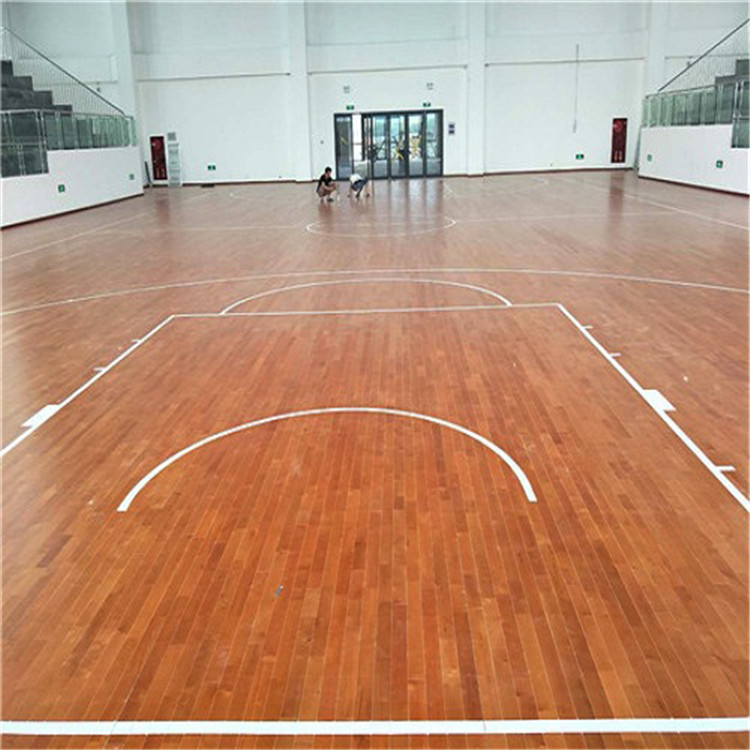 篮球场运动木地板 森启奥元 单龙骨结构枫桦木 C级运动地板 全国包安装