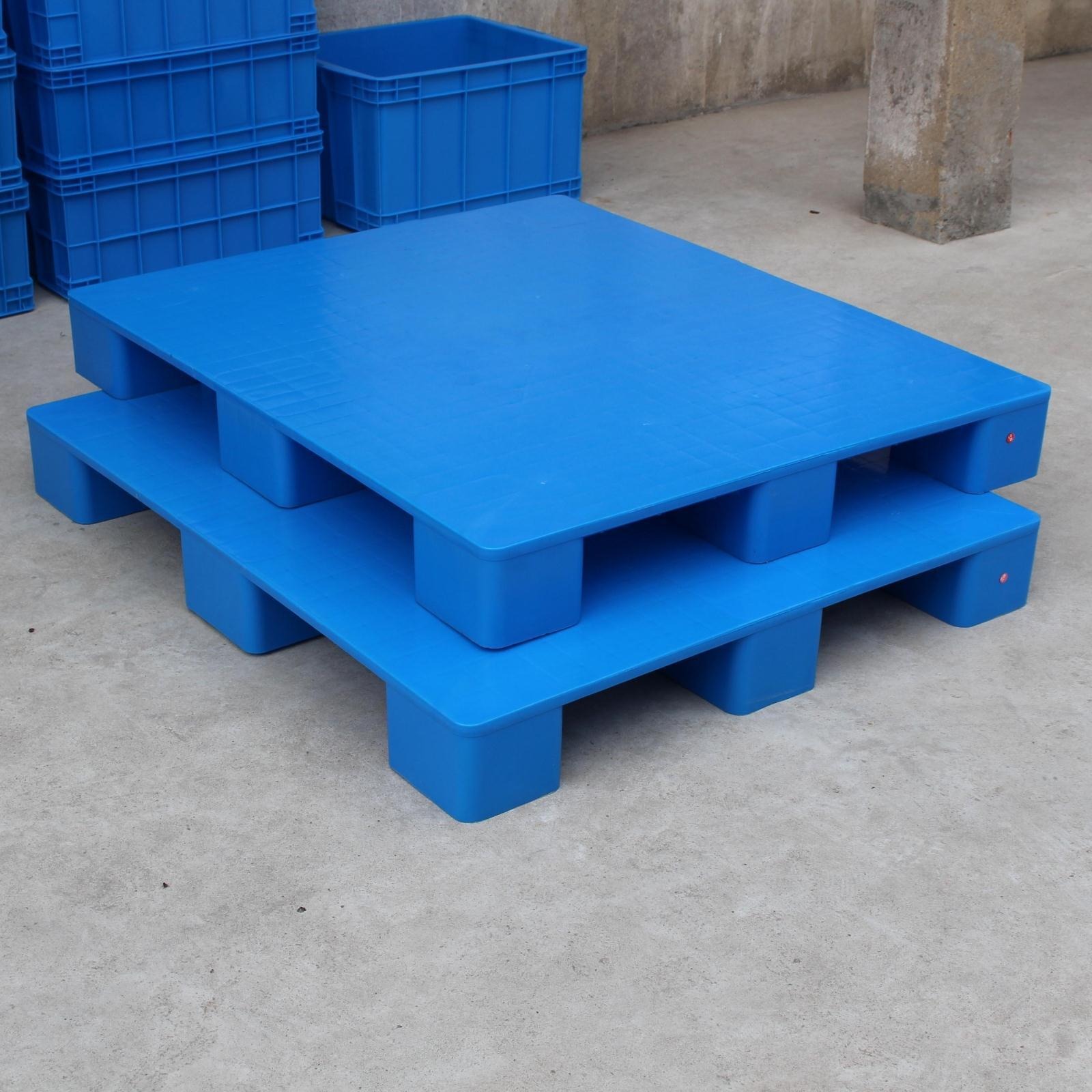 云阳赛普塑业SP1010平板九脚塑胶托盘货物堆码防潮垫板