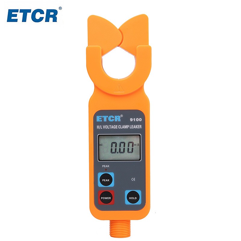 ETCR9100  高压钳形电流表测试仪  裸线35KV  高低压交流电流测量图片