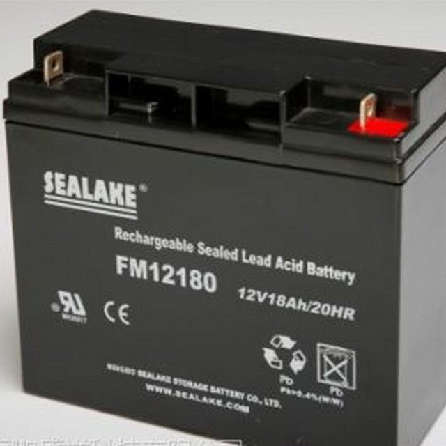 SEALAKE海湖FM12180蓄电池12V18AH移动应急启停电源直流屏UPS电池