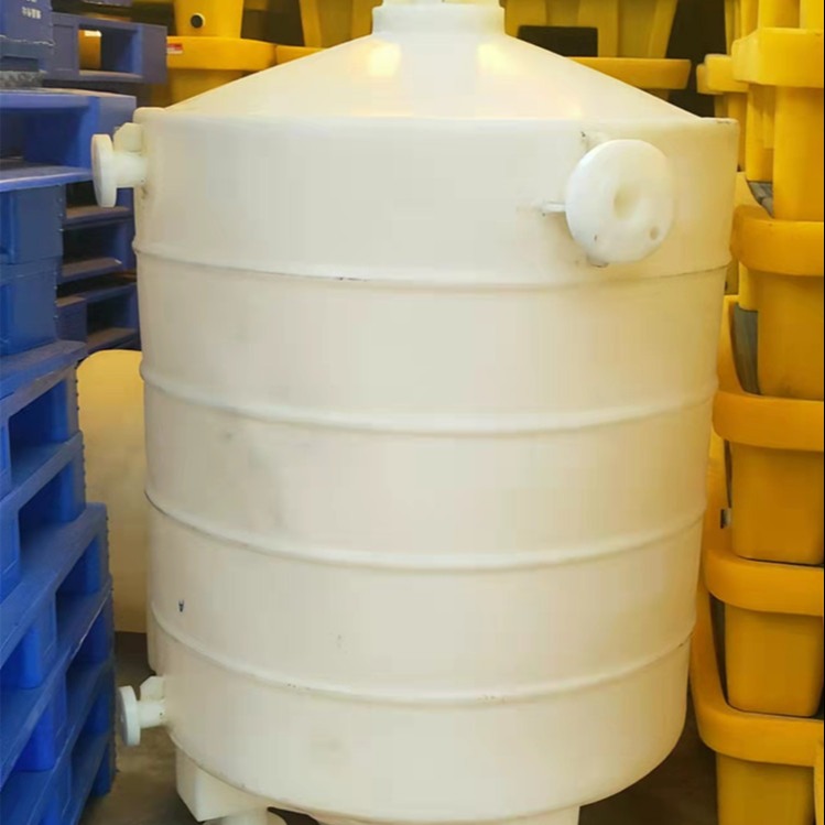 厂家直供水处理尖底水箱 PE耐酸碱尖底储罐 锥形储罐