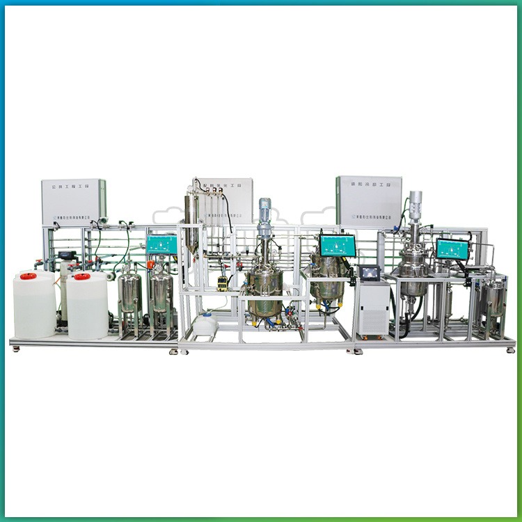 洗化品生产线 实训装置 精细化工 通用型洗化品生产实践装置 莱帕克 LPK-IFMC 厂家直销