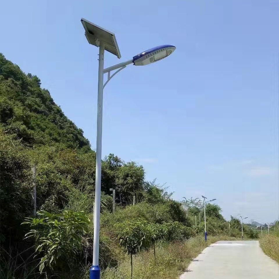 乾旭照明6米大功率新款太阳能路灯 光伏路灯 太阳能户外灯