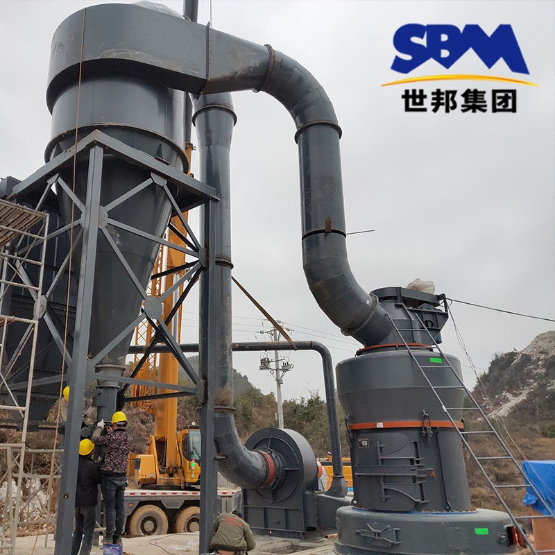 滑石粉磨粉设备 矿石粉0-2500目磨粉机厂家 上海世邦滑石磨粉机图片