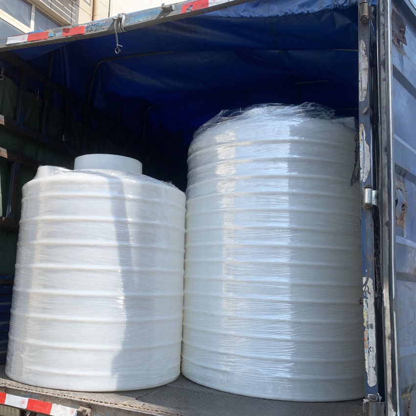 浙东容器塑料5吨循环水箱PE食品级5立方外加剂储罐 工业用水储存