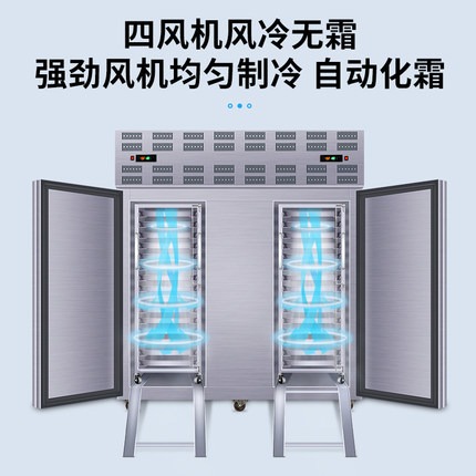 枣庄南下速冻冰柜零下80度大容量冷冻柜急冻商用速冻机风冷低温液氮图片