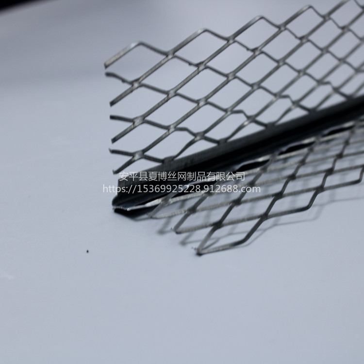 夏博不锈钢护角网拉网护角网厂家金属护角网型号楼梯金属护角供应