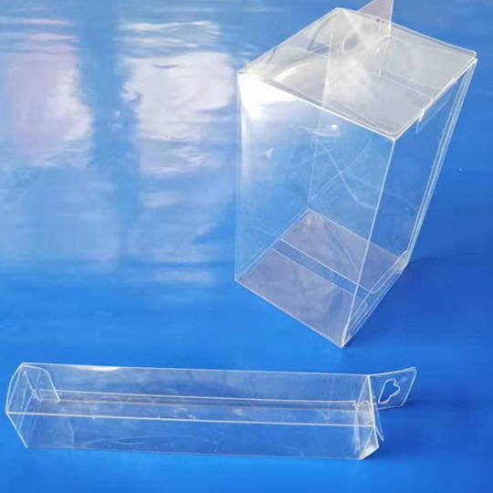 pvc挂耳透明盒pp半透明塑料胶盒pet折盒可印刷logo 供应菏泽
