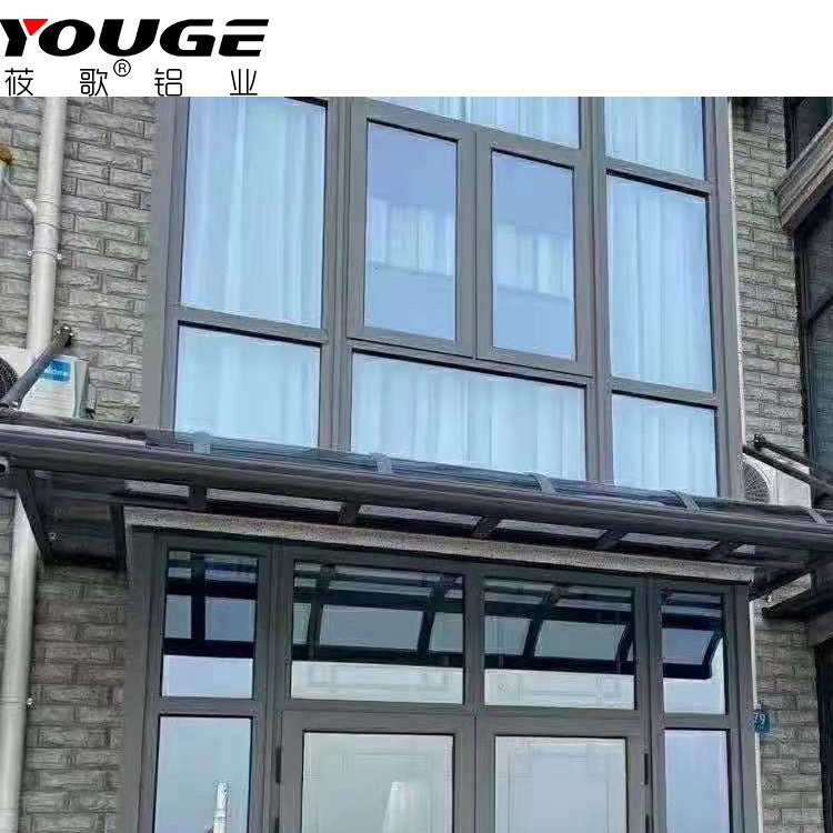 重庆专业雨棚厂家 庭院户外透明防晒遮阳棚 室外铝合金雨棚工程 免费设计