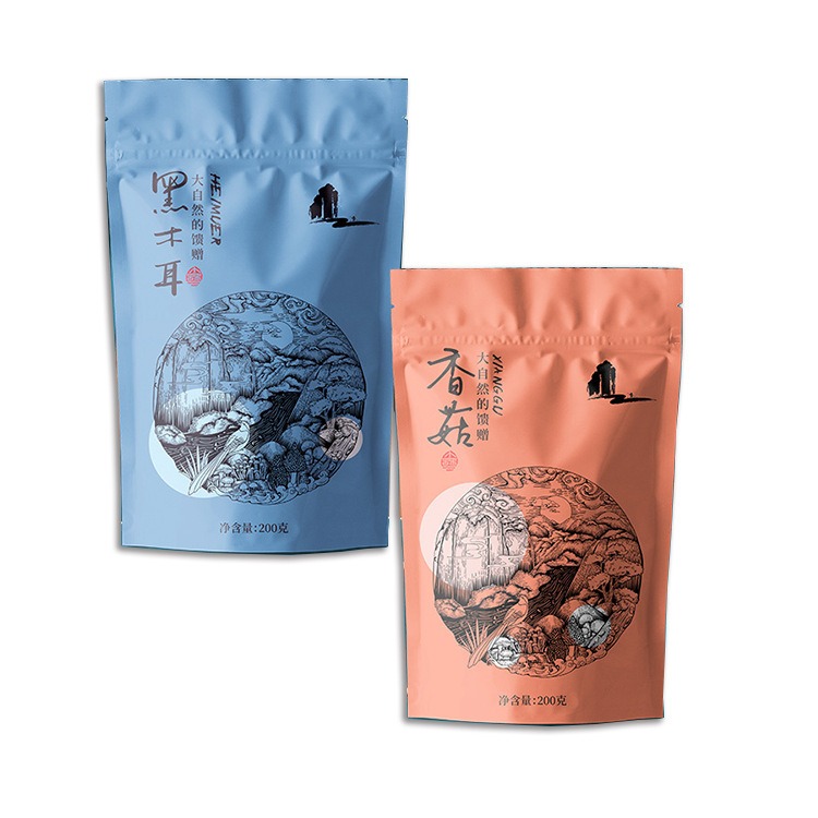 木耳香菇包装袋干货食品包装袋制作山货特产塑料食品袋
