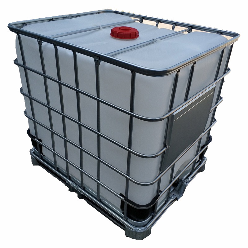 厂家供应装液体IBC集装桶 卡谱尔方形塑料桶带金属框架 吨桶1000升容量