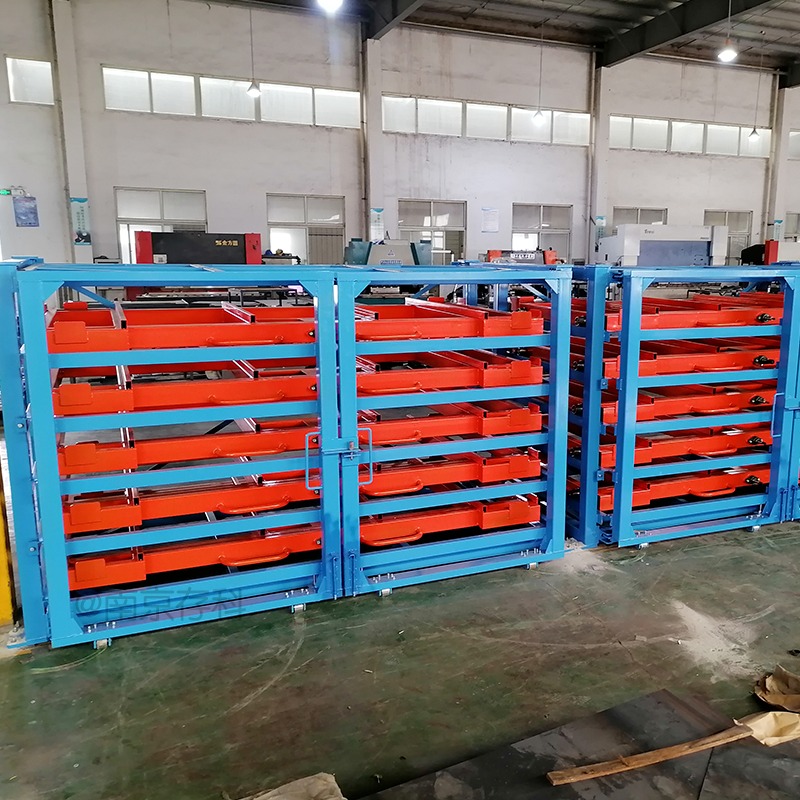 浙江板材库仓储货架 抽拉式板材货架 CK-CT-16 切割机板材架 高承重层板货架