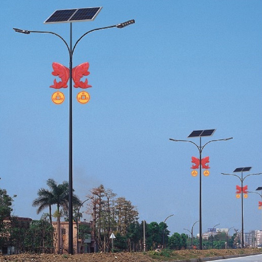 太阳能LED路灯 户外路灯加工 6米路灯灯杆