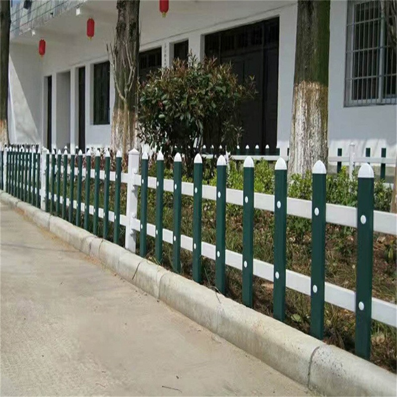 塑钢园林绿化PVC草坪护栏 质量可靠 专业定制