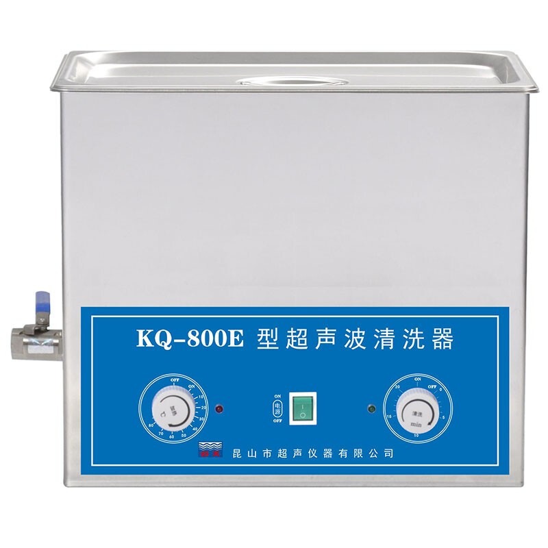 舒美KQ-800E型实验室旋钮式台式超声波清洗器清洗机图片