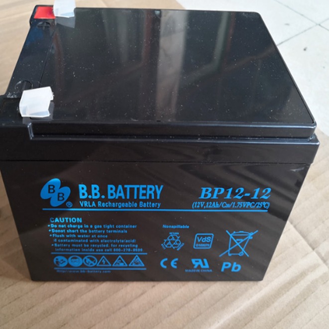 台湾BB美美BP12-12蓄电池 12v12ah免维护铅酸储能