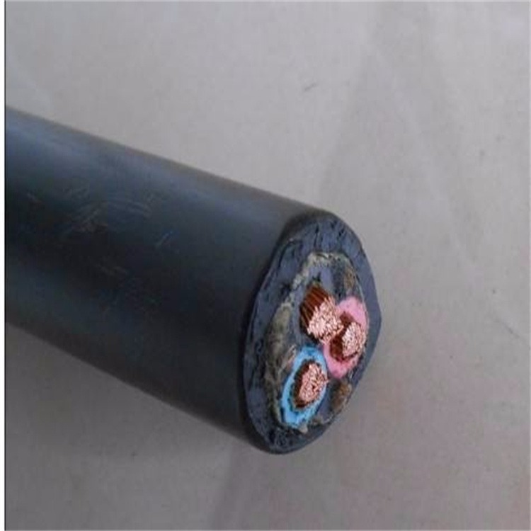 重型橡套耐磨损抗油污户外耐候软电缆 YCW3*35 450/750v 厂家全国包邮