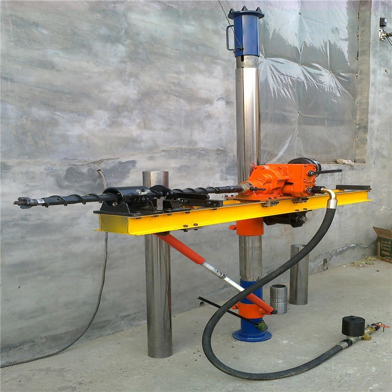矿用ZQJC系列风动架柱式探水钻机  生产井下气动钻探机