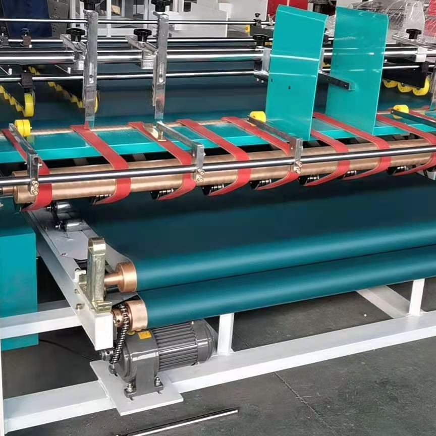 信洋  压合式粘箱机 半自动钉箱机  多工位粘箱机环保源头生产厂家