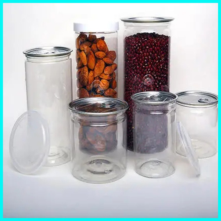 博傲塑料 塑料瓶食品罐 广口食品瓶 透明塑料收纳瓶