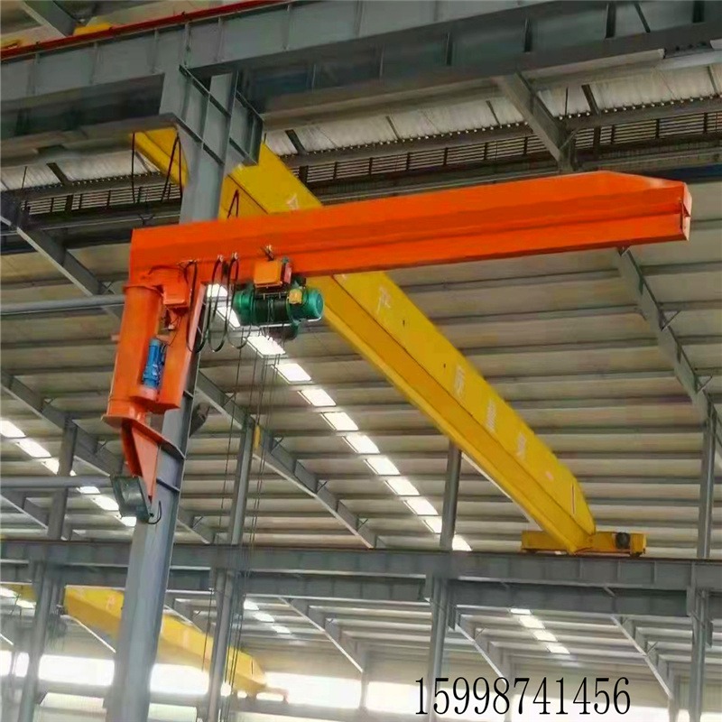 华宸供应 0.5吨1吨2吨墙臂吊  使用面积广安全性能强  摆臂吊  室内小型悬臂吊