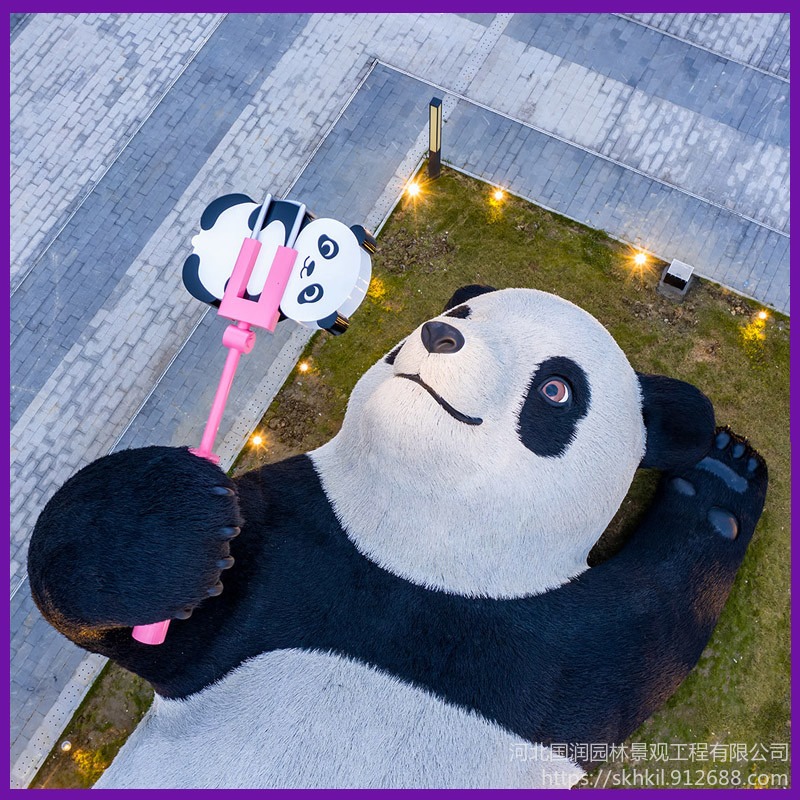 怪工匠 熊猫雕塑 大型卡通动物雕塑 仿真熊猫雕塑 玻璃钢熊猫雕塑 一站式定制解决需求