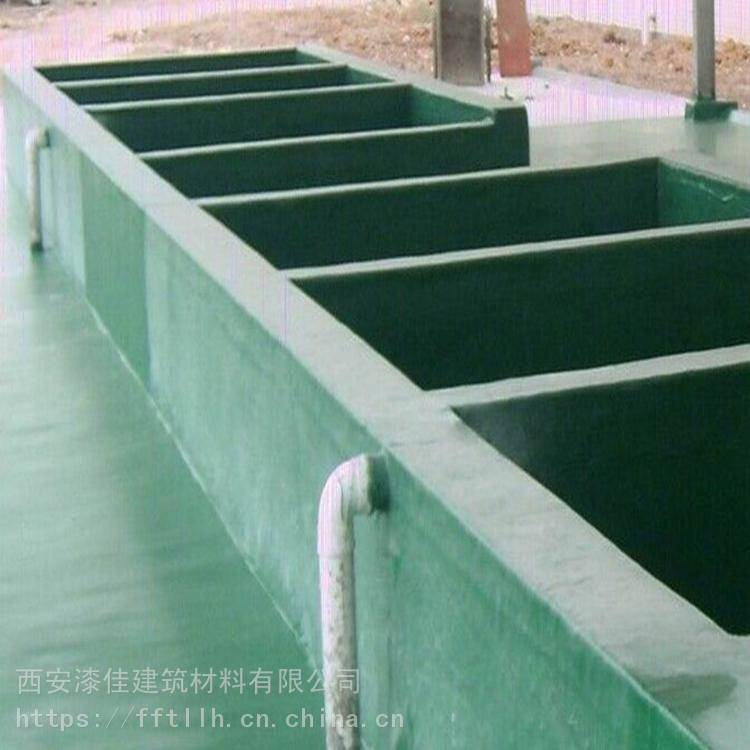 青海QJ3MM厚玻璃钢防腐施工厂家 饮用水池七布九油环氧玻璃钢防腐
