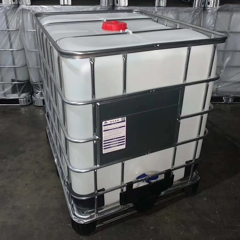 全新料吨桶 高强度耐摔 卡谱尔集装桶 方形塑料桶加金属框架加固