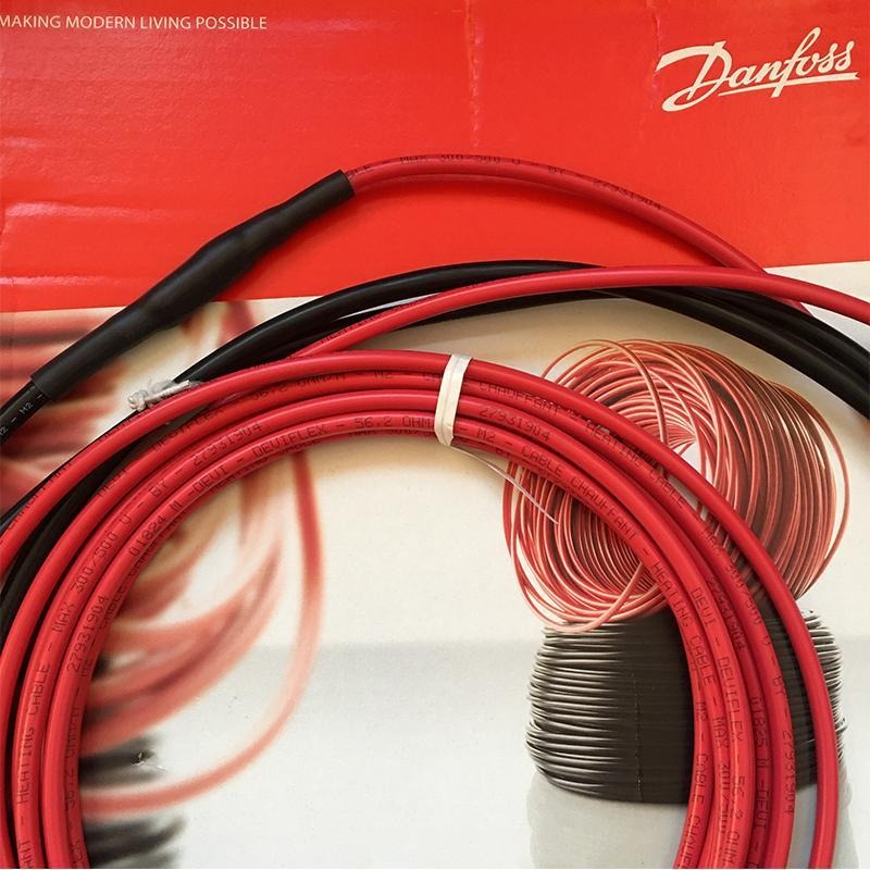 Danfoss丹佛斯原装进口 双导发热电缆电地暖智能采暖系统全套