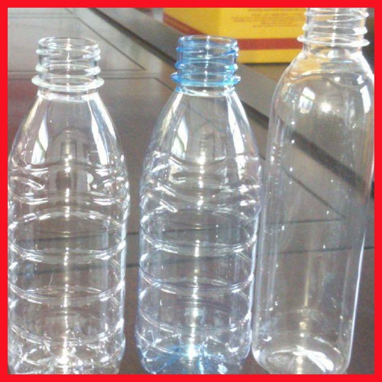方形包装瓶 蓝色矿泉水瓶子 沧盛 塑料矿泉水瓶子