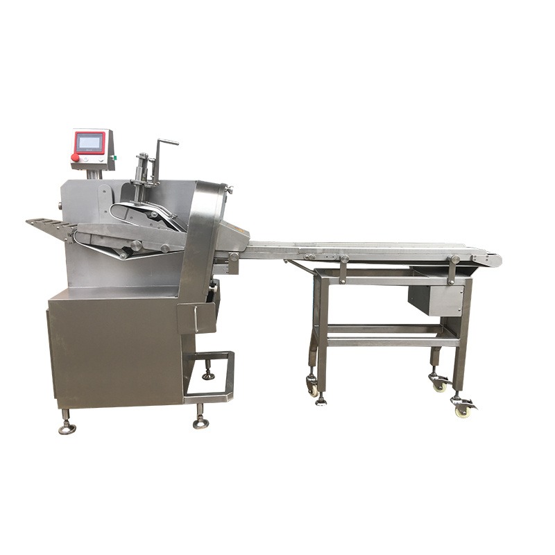 大型切鲜牛肉片机 连续式切片机 均匀出品质量有保障JYR-160