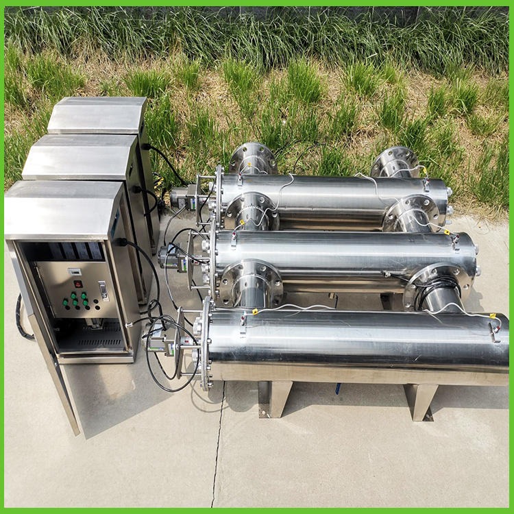 RZ-UV2-DH300FW 农改水灌溉消毒 紫外线消毒器 带强度检测循环清洗 睿汐厂家