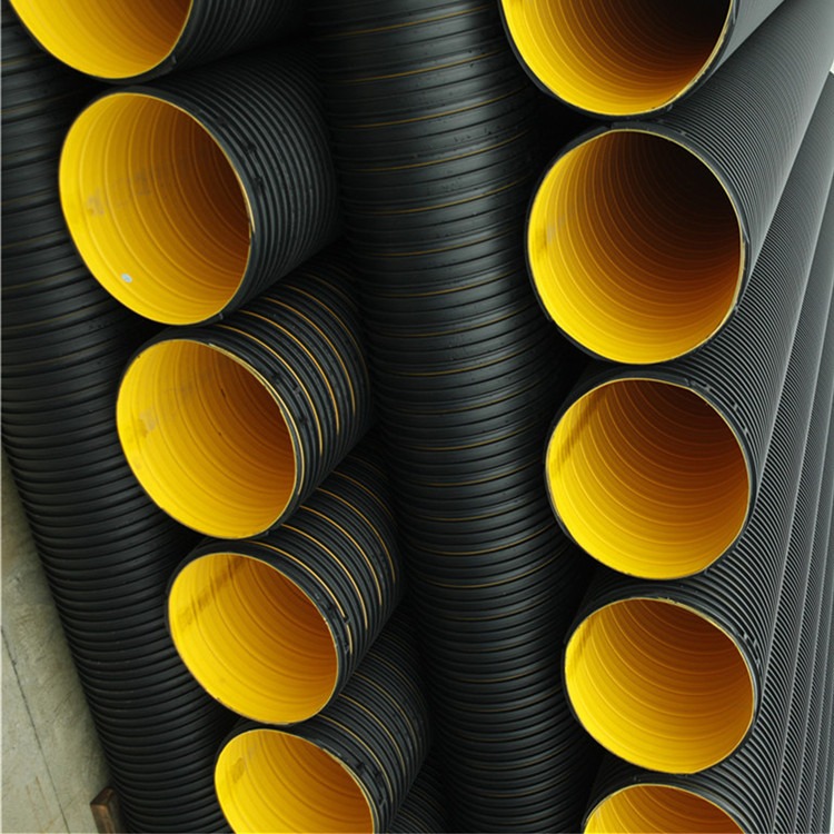 川杭DRPO钢塑增强缠绕管 聚烯烃增强改性排水管DN200-3000图片
