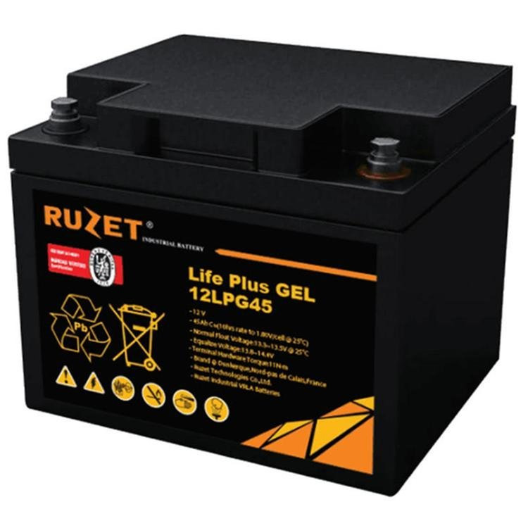 RUZET蓄电池12LPA24路盛AGM蓄电池12V24AH UPS电源直流屏配套