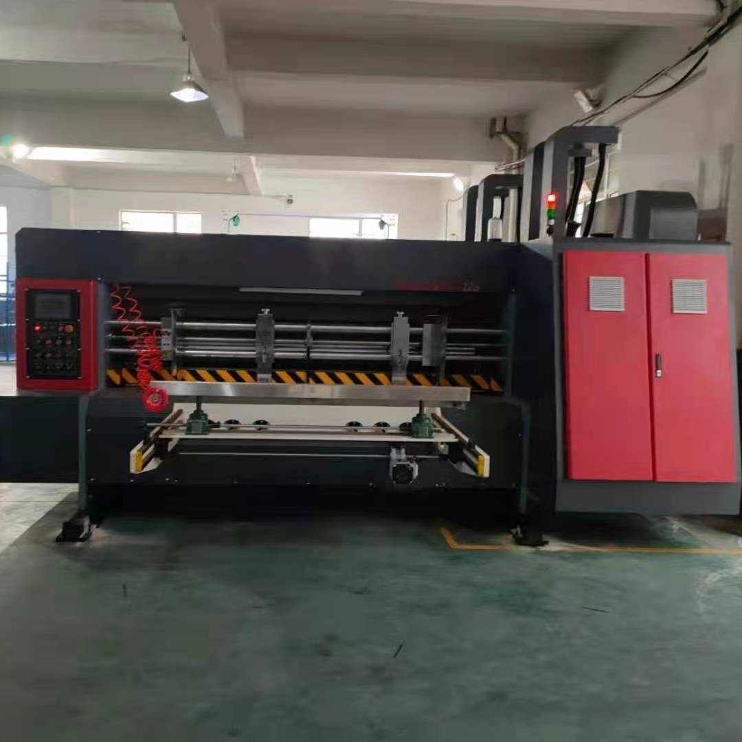 印刷机 高速双色印刷开槽模切机   BY-TG系列  全电脑高速印刷开槽模切堆码机  博友机械