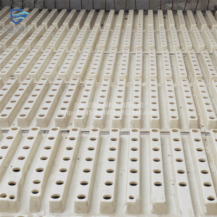 供应BAF滤板 滤池用混凝土滤板 北京卫源生产厂家用abs反冲洗整体浇筑滤板