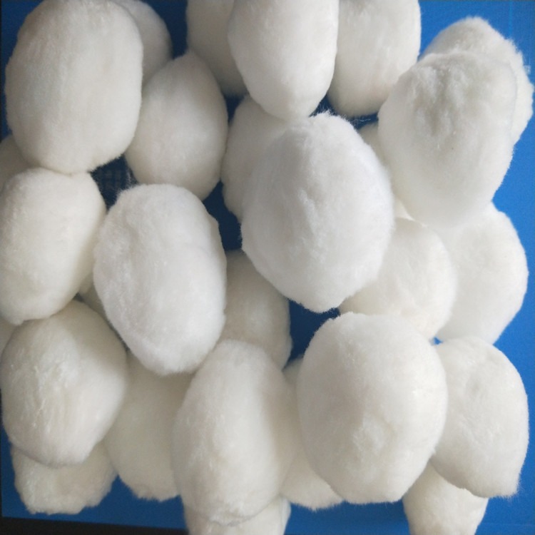 纤维球 海成白色纤维球滤料生产厂家