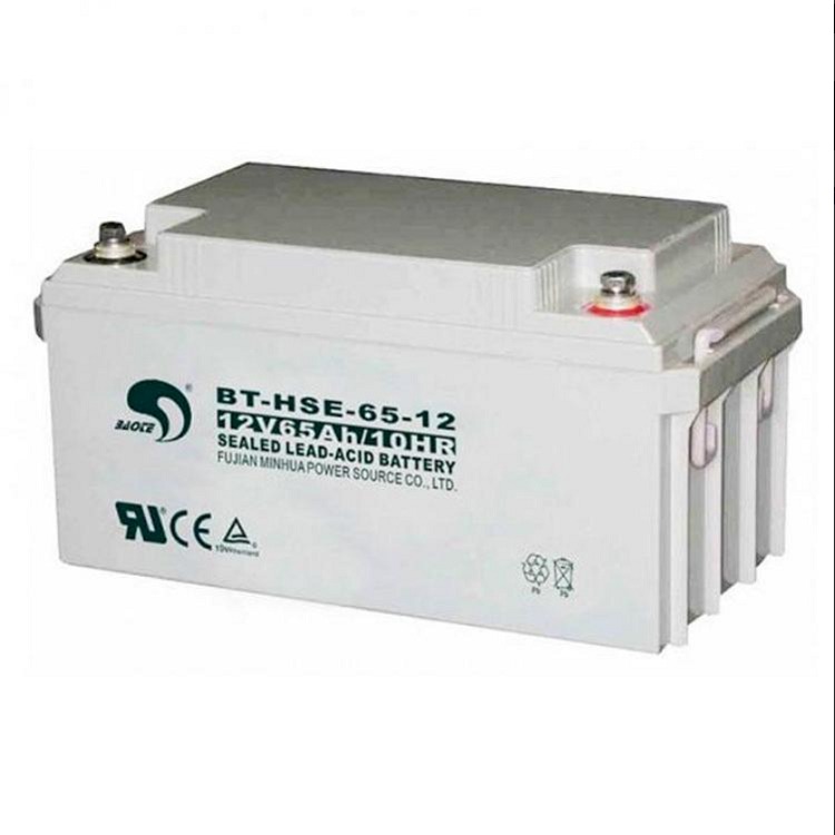 赛特蓄电池BT-HSE-65-12铅酸免维护12V65AH UPS/EPS消防电源主机备用