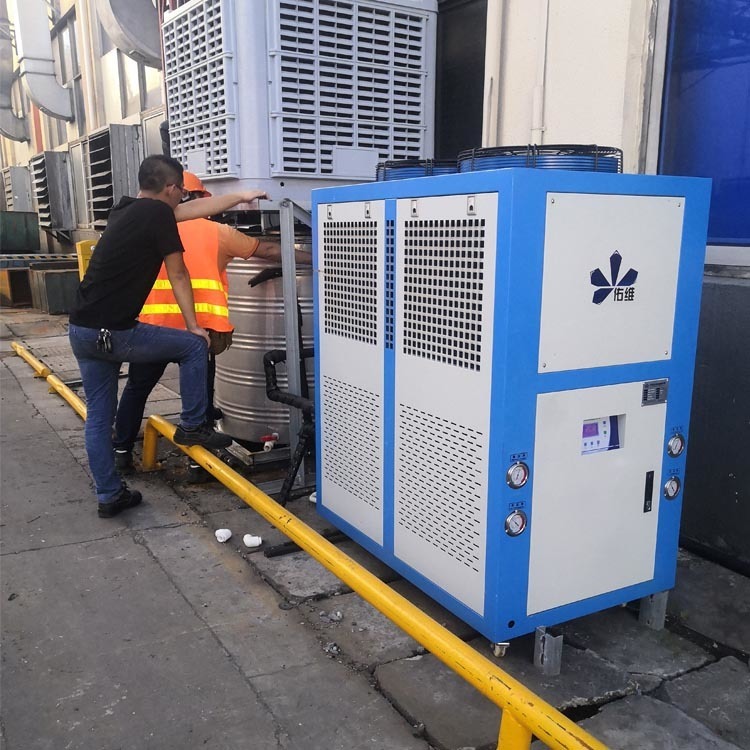 佑维 工业冰水机生产厂家直供10p板换式冷水机  YW-A10D 挤出机冷水机