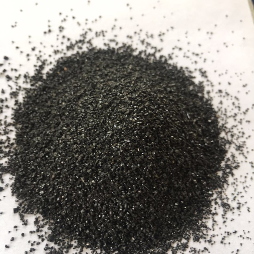 透水砖原料灰色金刚砂 金刚砂耐磨地坪 黑色石英砂制作磨具
