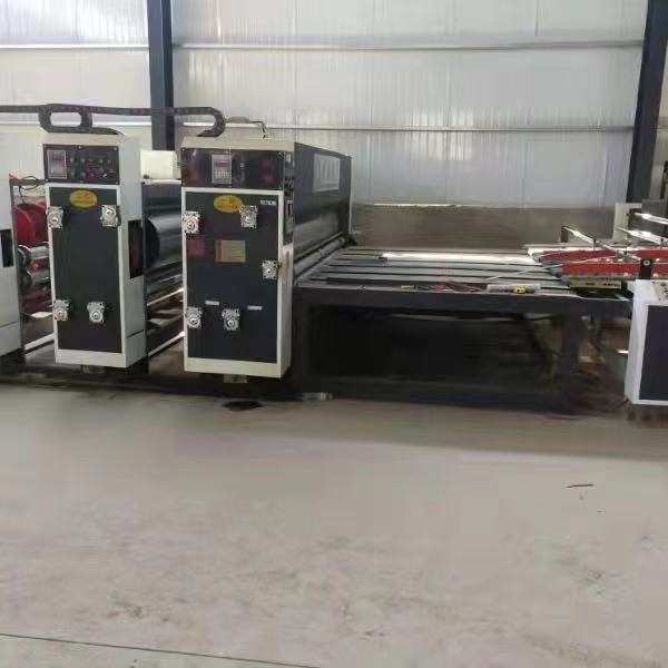 3200/480双色开槽机3200型送纸机 双色纸箱印刷开槽机图片