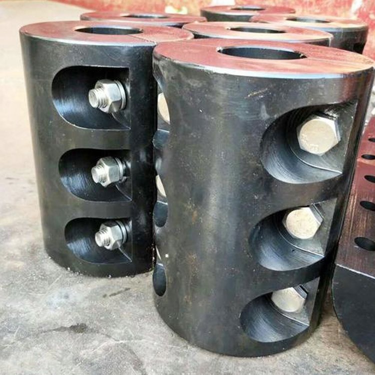 百业 化工用铸钢夹壳联轴器 不锈钢夹壳联轴器 JQW型夹壳联轴器图片