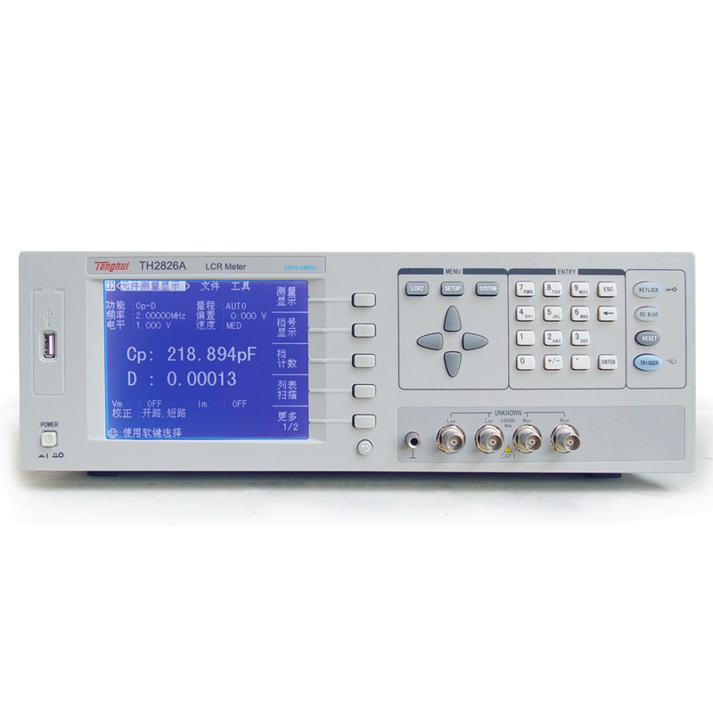 常州同惠数字电桥 TH2826A电容电感测试仪 高速型