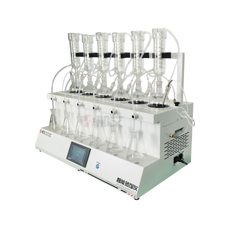小型蒸馏设备全氮的测定  全自动蒸馏仪 水质氨氮的测定蒸馏中和滴定法
